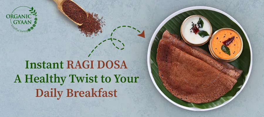 Ragi Dosa Recipe | Quick & Healthy Breakfast – Organic Gyaan