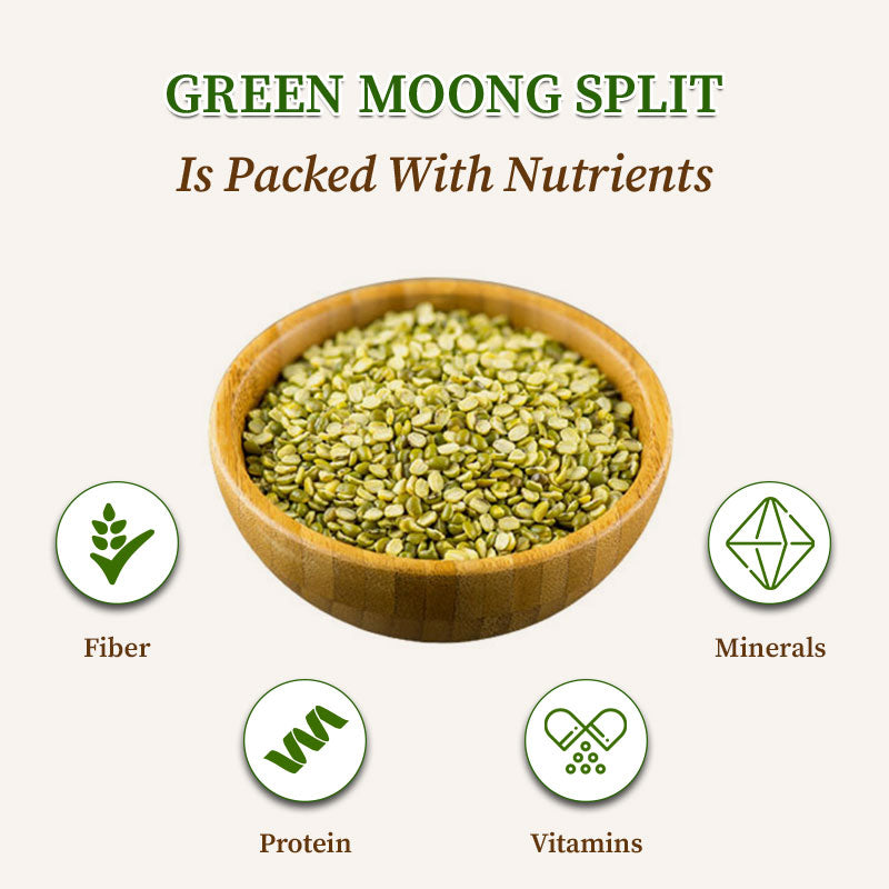 Nutrients of green moong dal