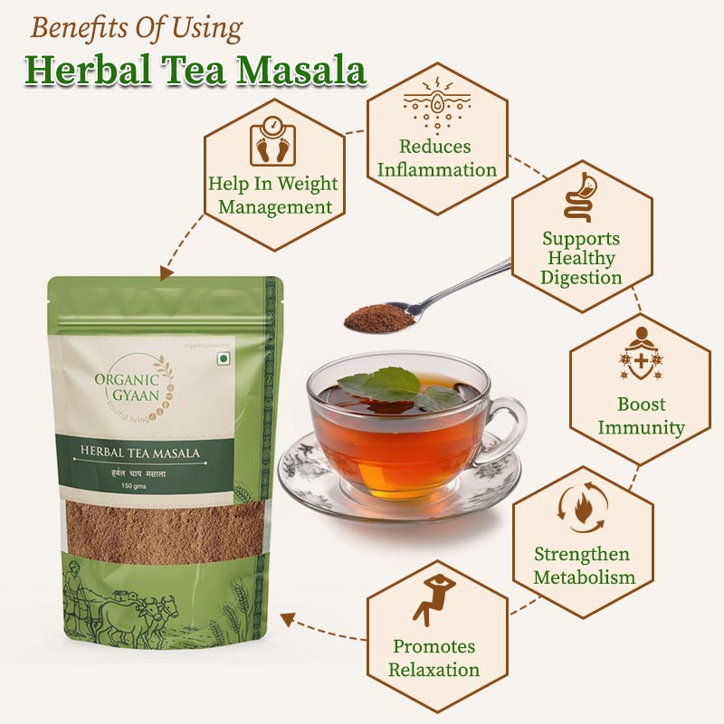 Benefits of using herbal tea masala