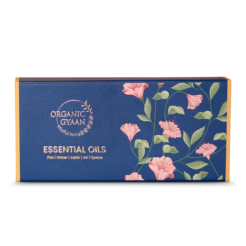 5 एलिमेंट्स अरोमाथेरपी (5 आवश्यक तेलाचा कॉम्बो पॅक)