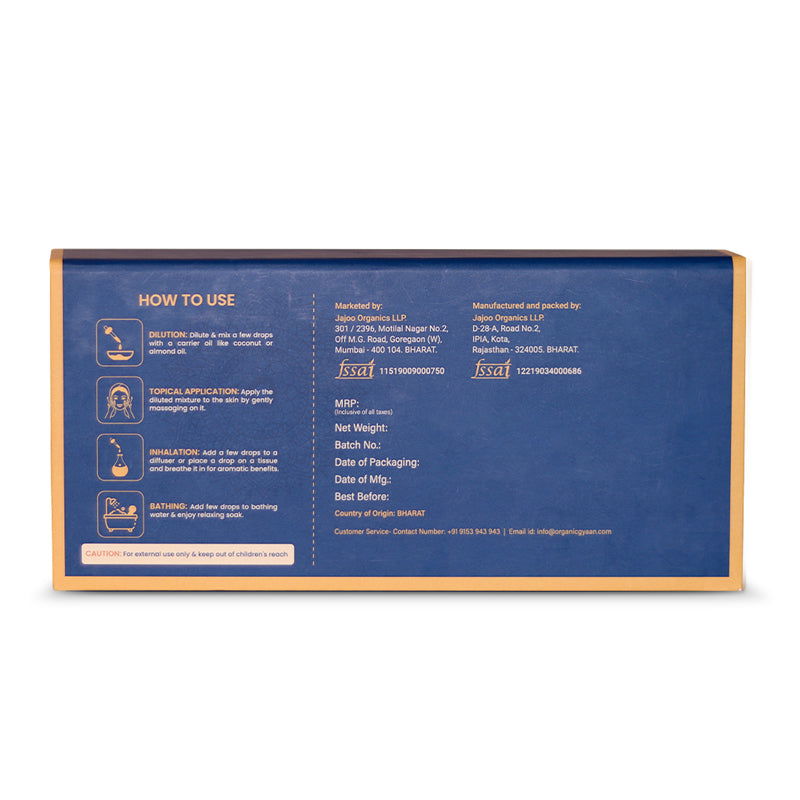 5 एलिमेंट्स अरोमाथेरपी (5 आवश्यक तेलाचा कॉम्बो पॅक)