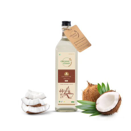 Coconut Oil - Wooden Cold Pressed