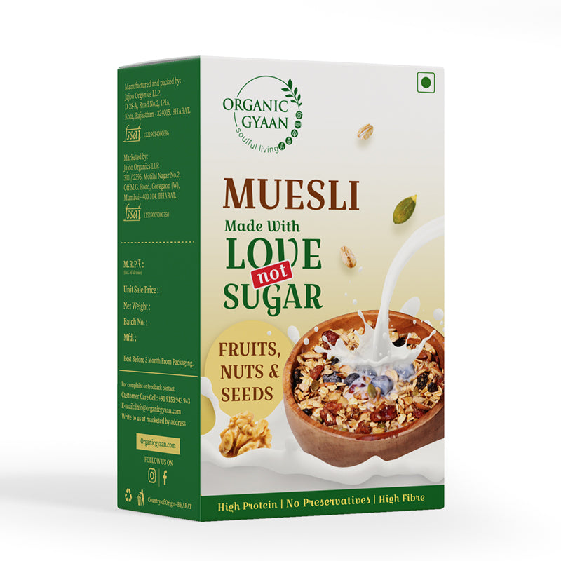 Buy Muesli Online at best prices in India Organic Gyaan