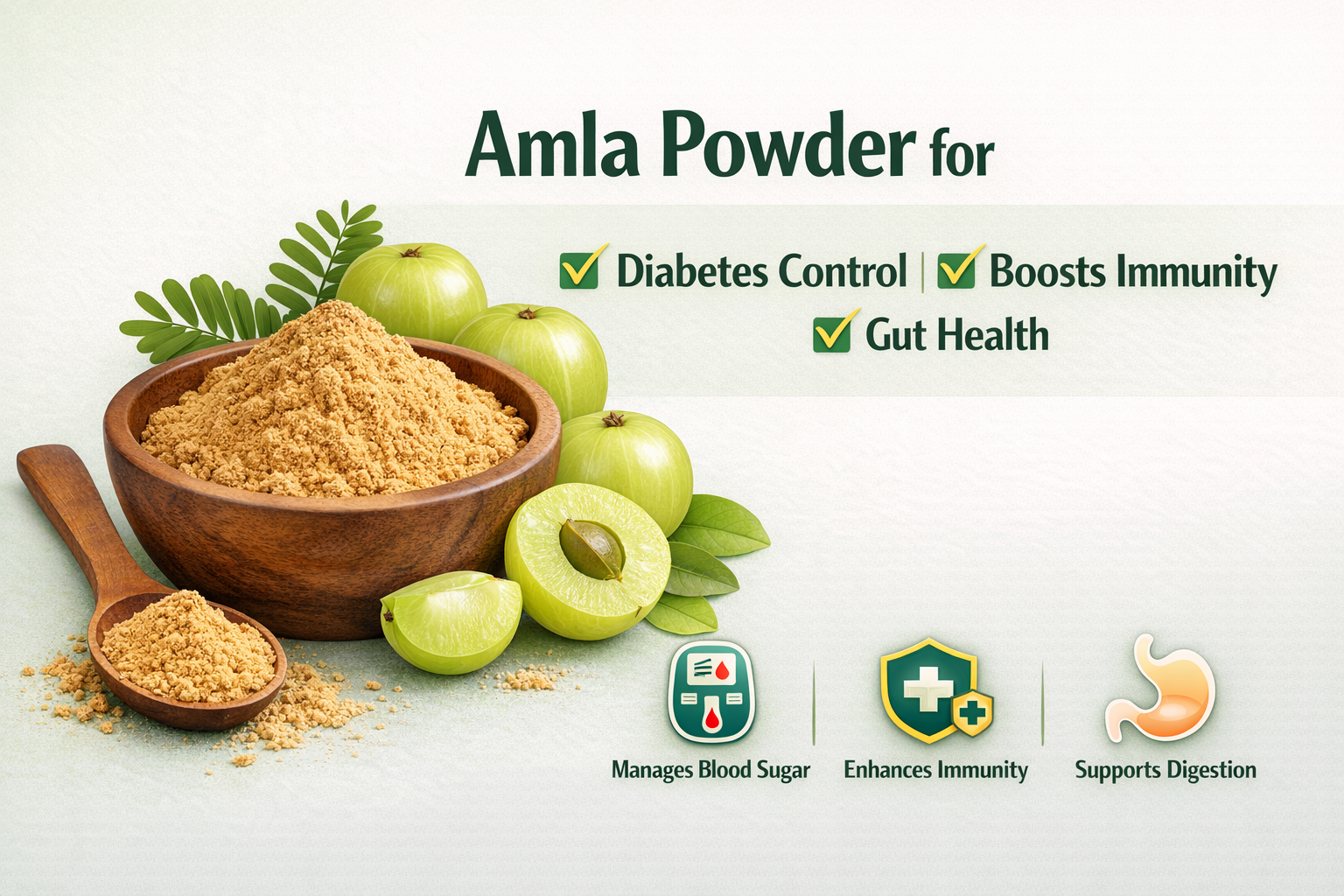 Amla Powder for Diabetes, Immunity & Gut Health: What Science Actually Says