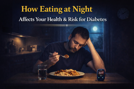 How eating at night affects your health, risk for diabetes
