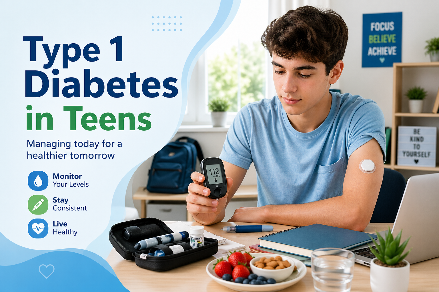Type 1 Diabetes in Teens: Symptoms, Treatment & Natural Support