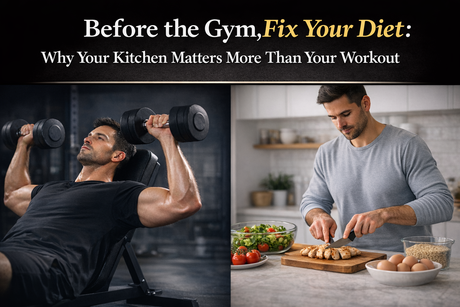 Before the Gym, Fix Your Diet: Why Your Kitchen Matters More Than Your Workout