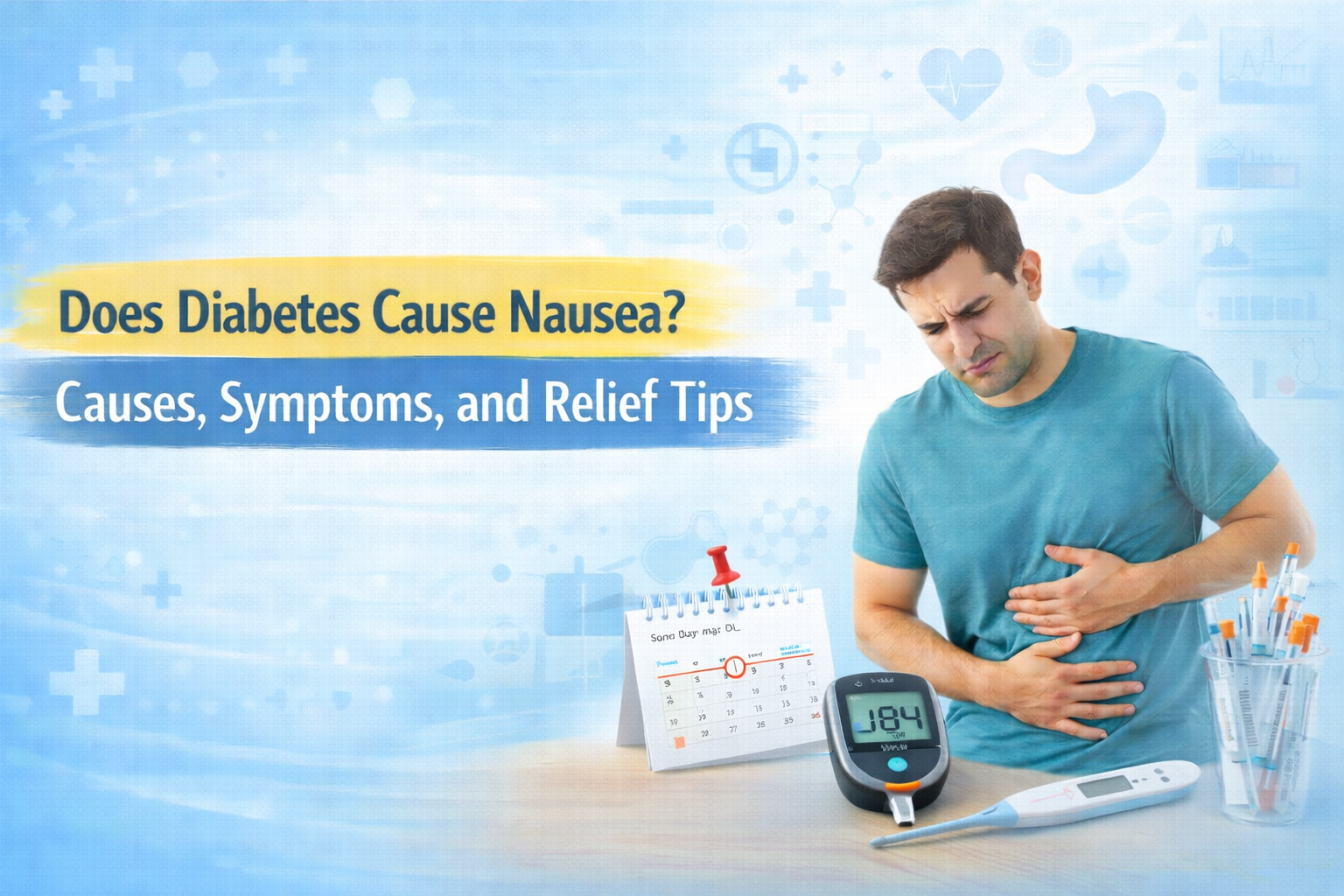 Does Diabetes Cause Nausea? Causes, Symptoms, and Relief Tips