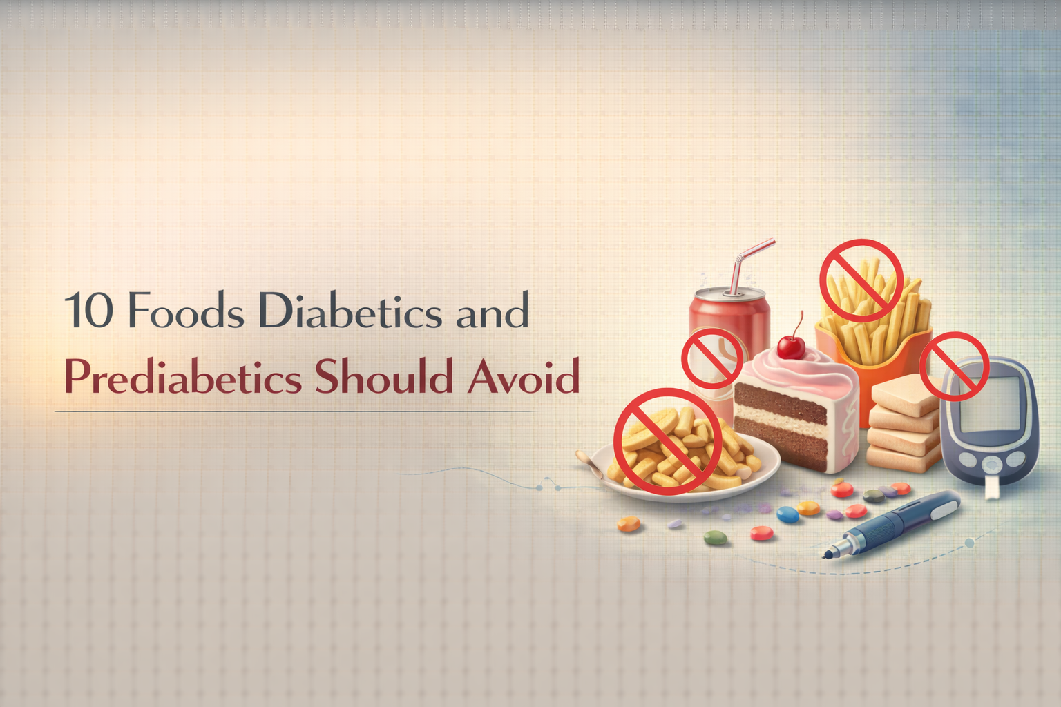 10 Foods Diabetics and Prediabetics Should Avoid