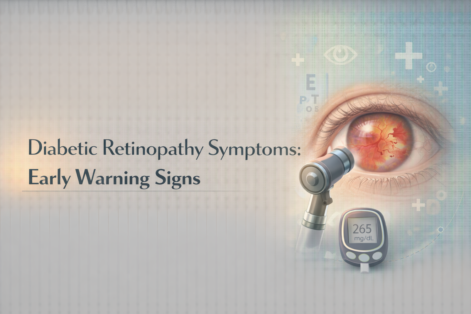 What Is the First Sign of Diabetic Retinopathy? Early Symptoms Explained