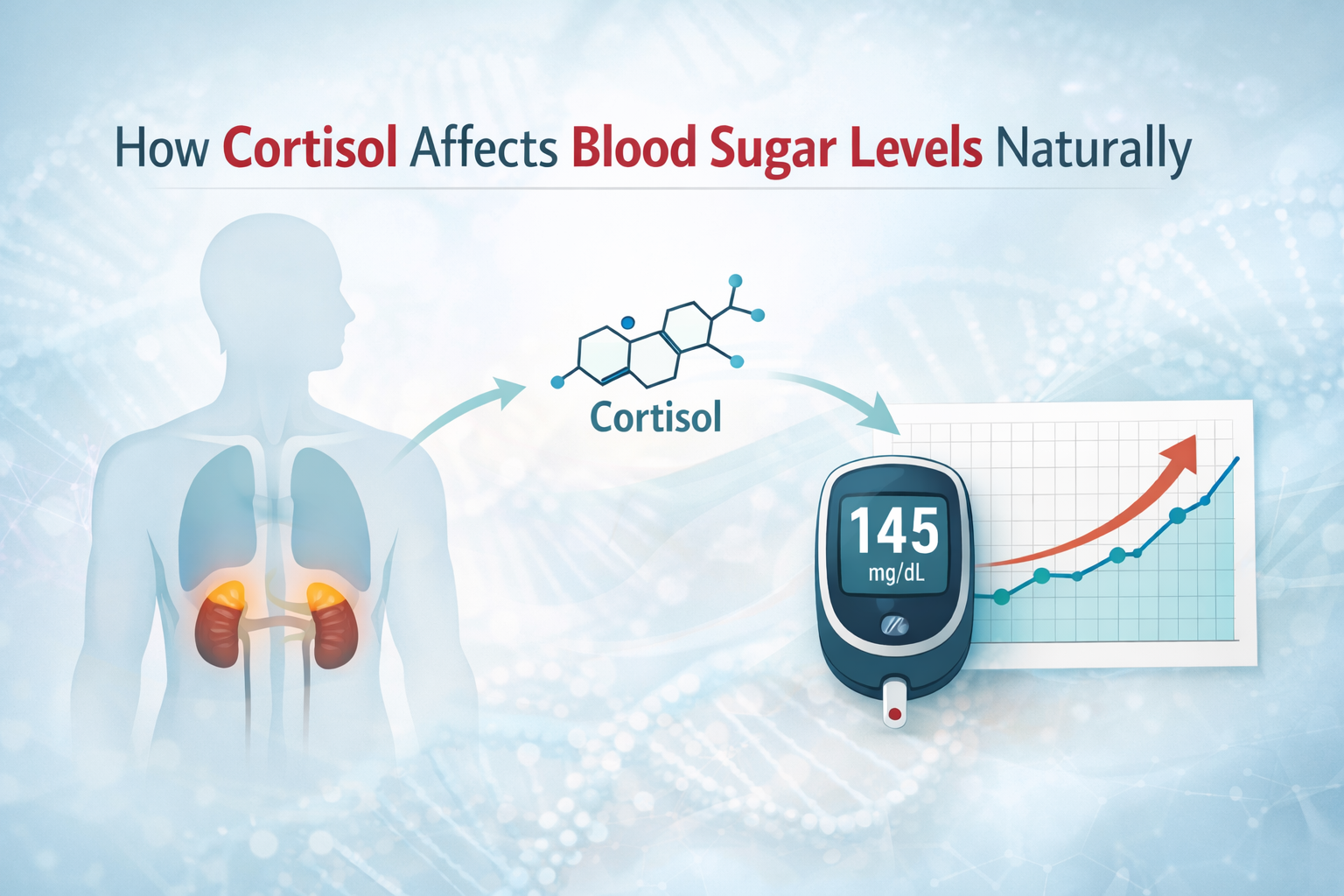 How Cortisol Affects Blood Sugar Levels Naturally