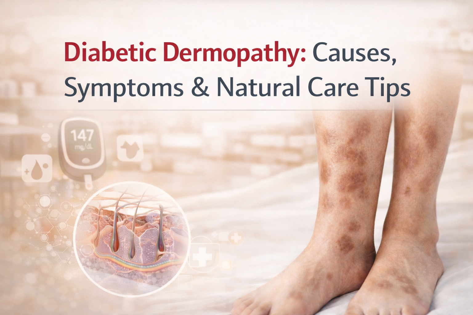 Diabetic Dermopathy: Causes, Symptoms & Natural Care Tips