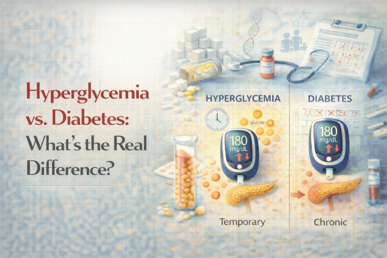 Hyperglycemia vs. Diabetes: What’s the Real Difference?