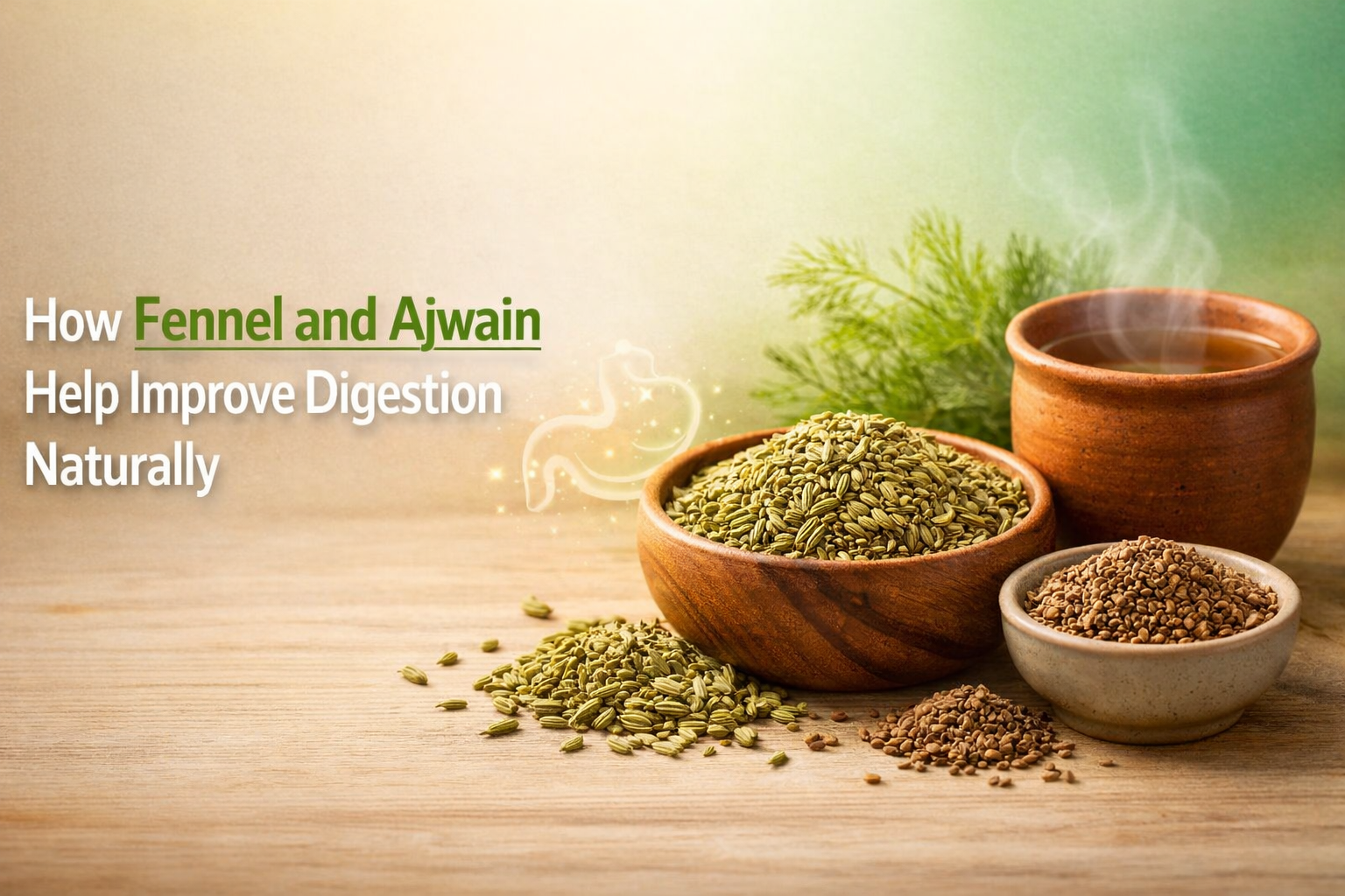 How Fennel and Ajwain Help Improve Digestion Naturally