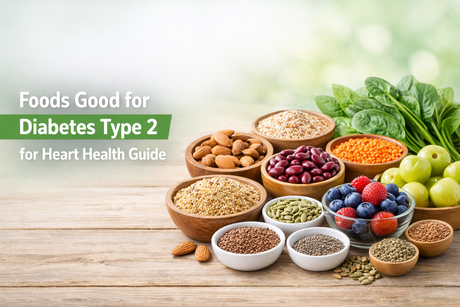 Heart-Healthy Foods for Type 2 Diabetes: What to Eat for Better Blood Sugar and Heart Health