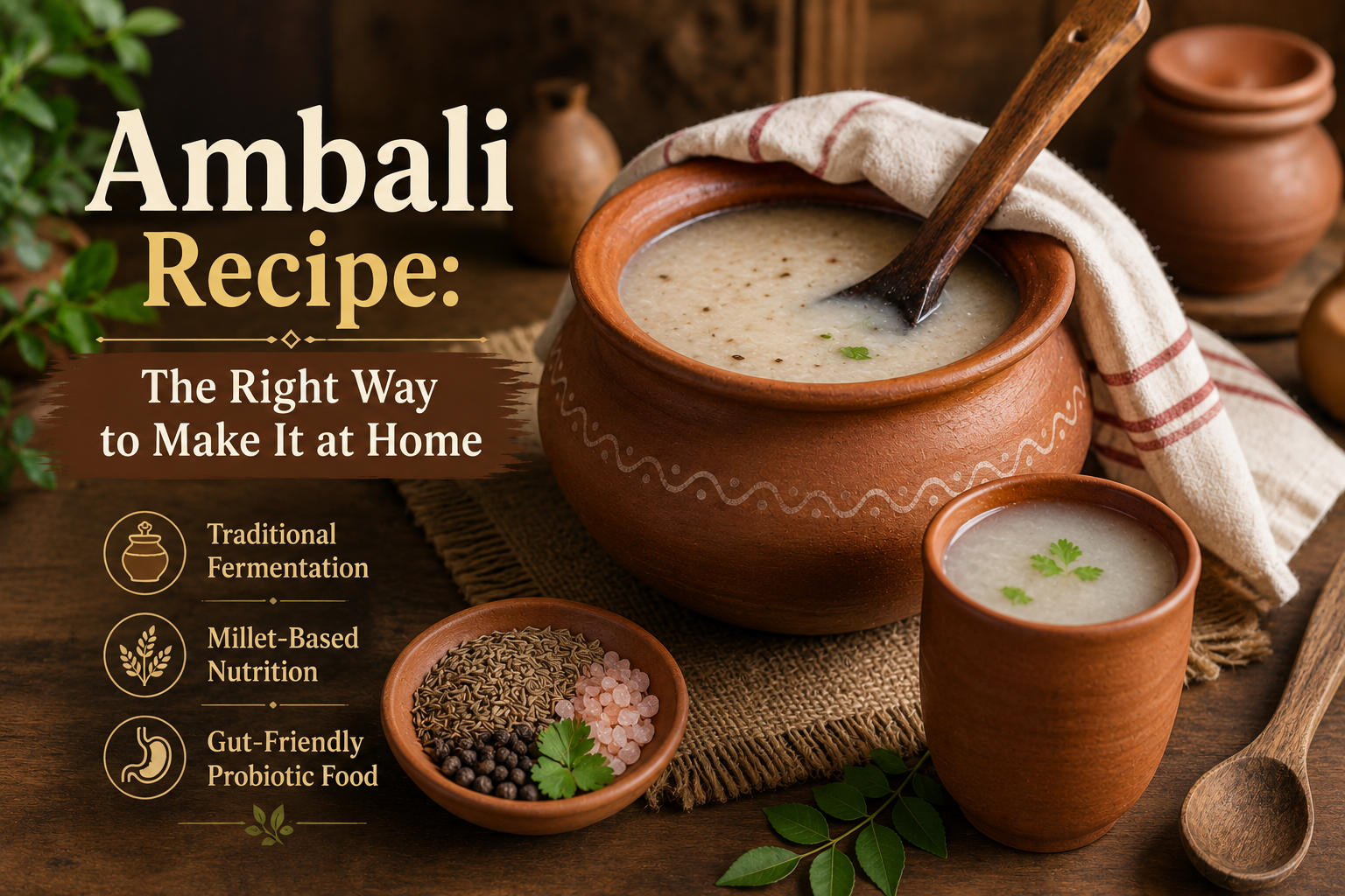 Ambali Recipe: How to Make the Ancient Fermented Millet Drink the Right Way