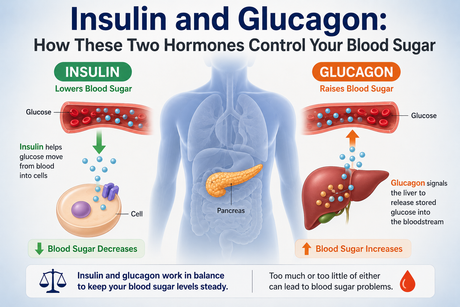 Insulin and Glucagon: How These Two Hormones Control Your Blood Sugar