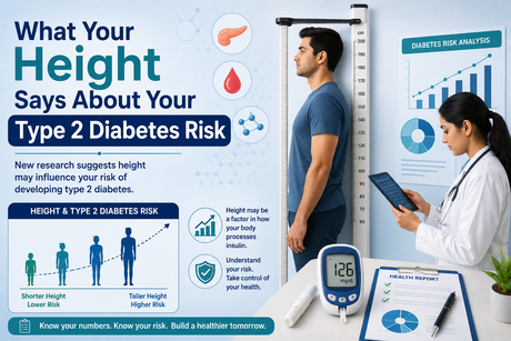 What Your Height Says About Your Type 2 Diabetes Risk