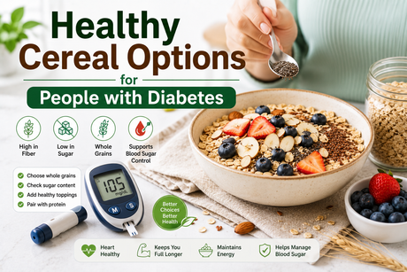 Healthy Cereal Options for People with Diabetes - What to Eat, Avoid, & What Actually Works