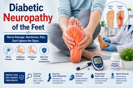 Diabetic Neuropathy of the Feet: Causes, Symptoms & Natural Relief