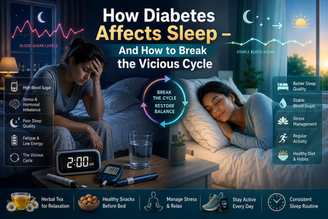How Diabetes Affects Sleep - And How to Break the Vicious Cycle