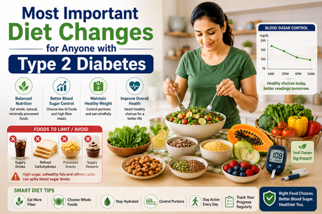 Most Important Diet Changes for Anyone with Type 2 Diabetes