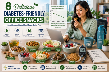 8 Delicious Diabetes-Friendly Office Snacks