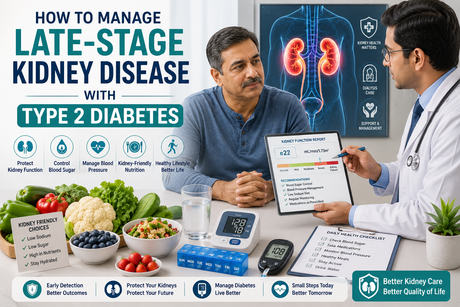 How To Manage Late-Stage Kidney Disease with Type 2 Diabetes