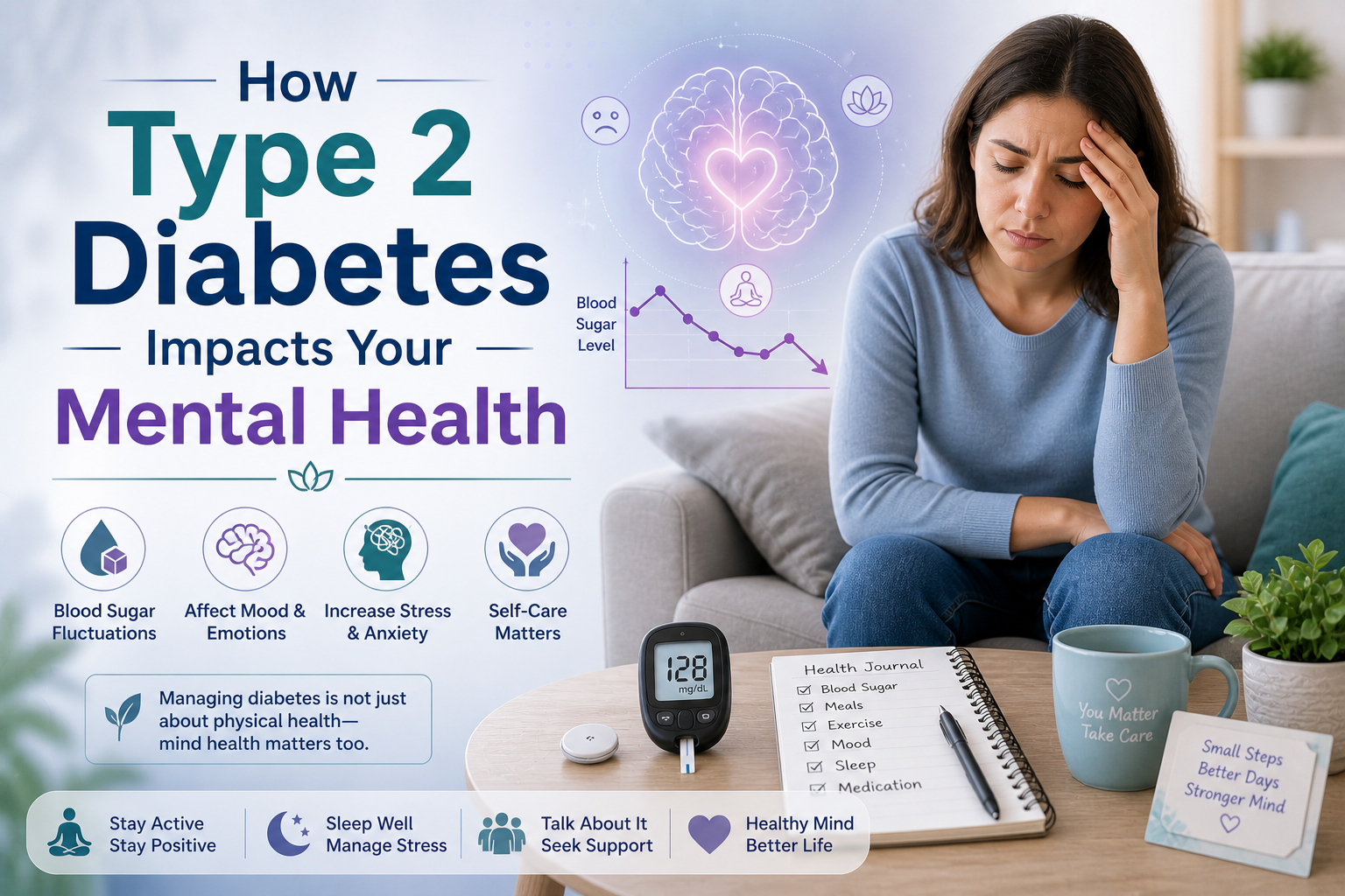 How Type 2 Diabetes Impacts Your Mental Health: What You Need to Know