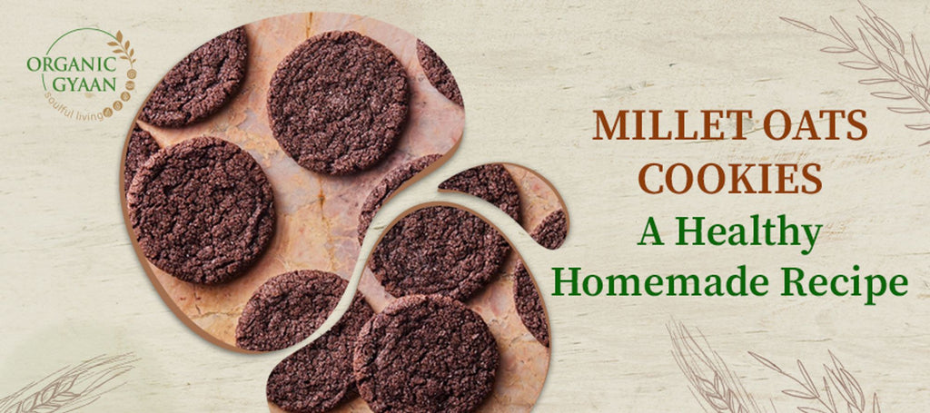 Millet oat cookie recipe