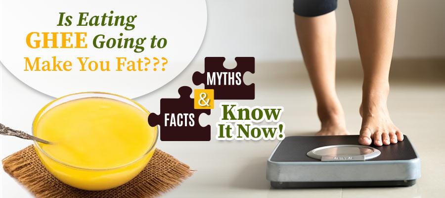does ghee increase weight