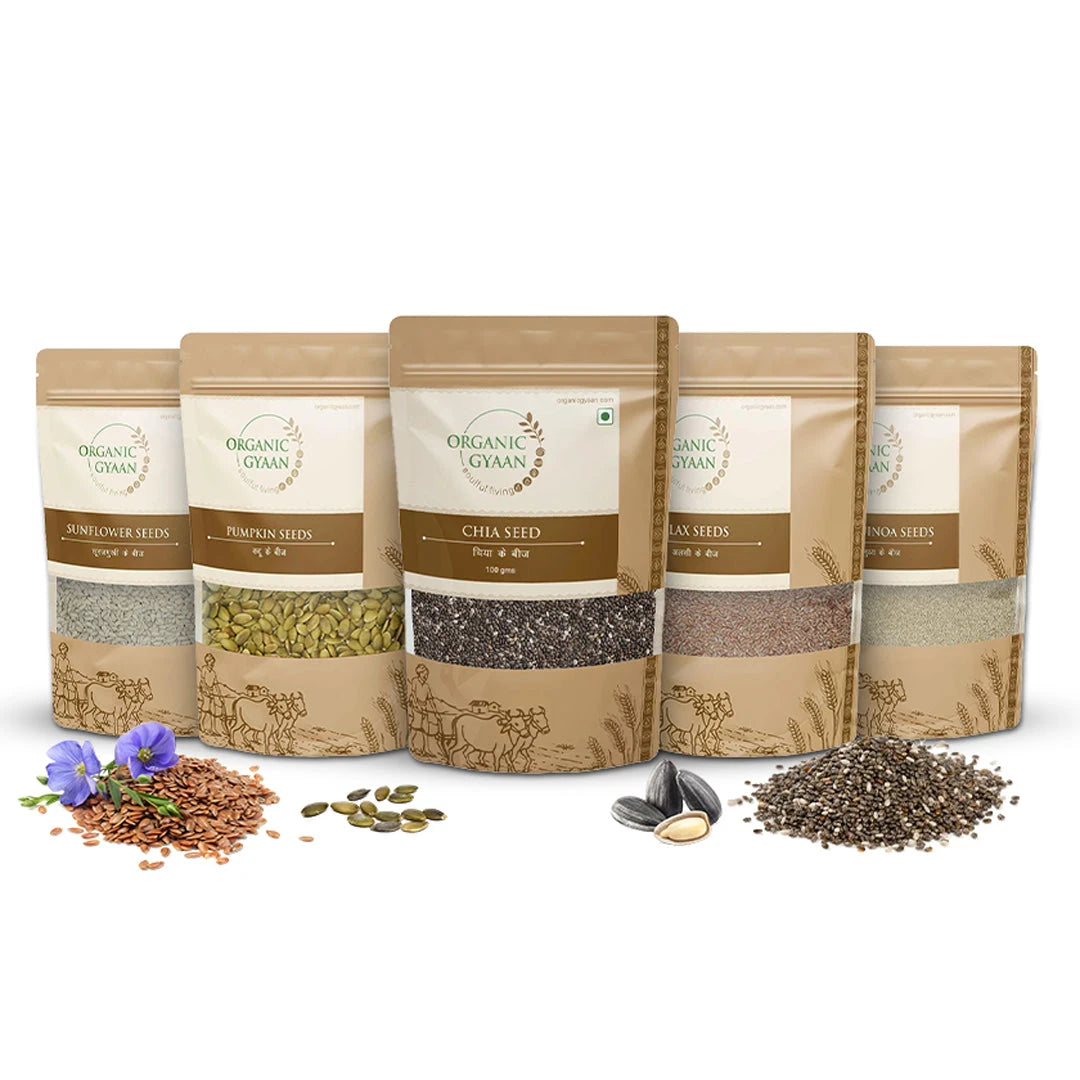 Shop Premium Edible Seeds Online | Buy Now – Organic Gyaan