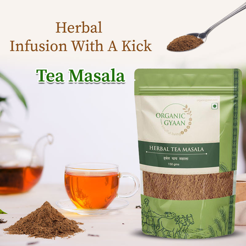 Herbal infusion with tea masala