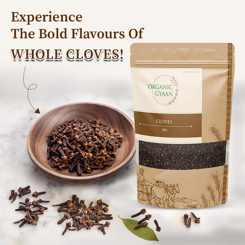 Bold flavour of whole clove