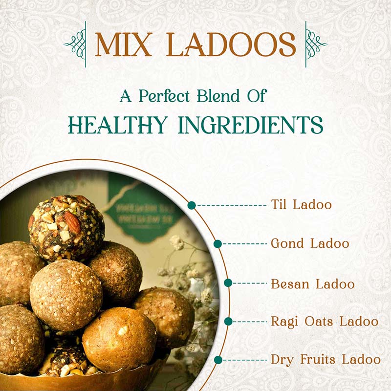 Mix Ladoos Ingredients