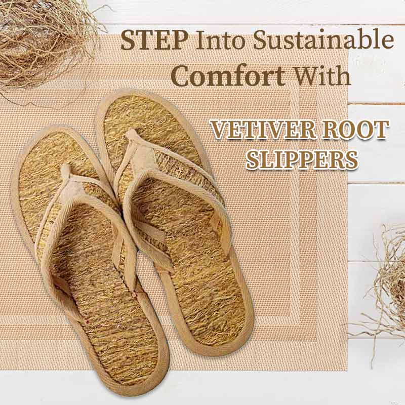 vetiver root slippers