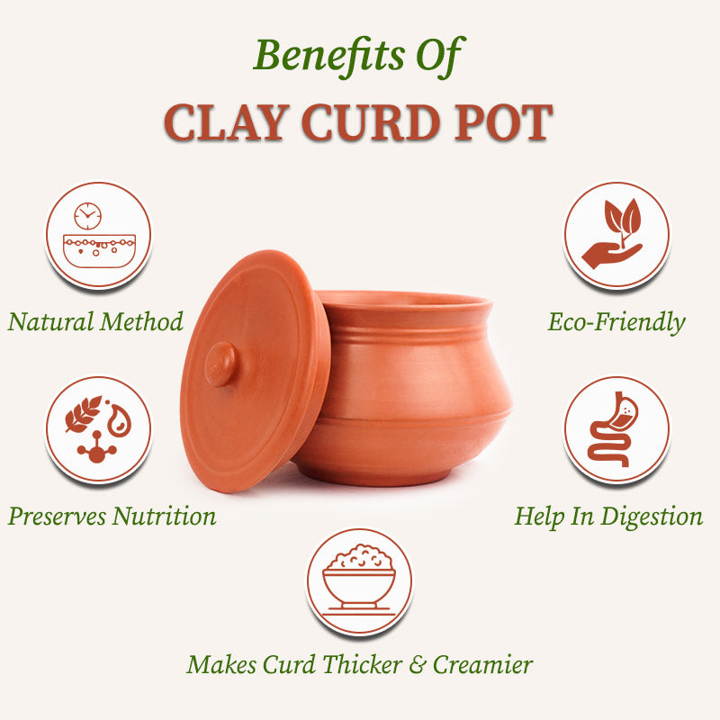 Clay curd pot benefits