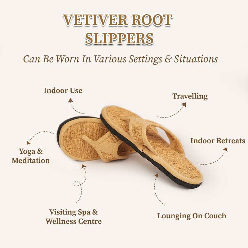 vetiver root slipper