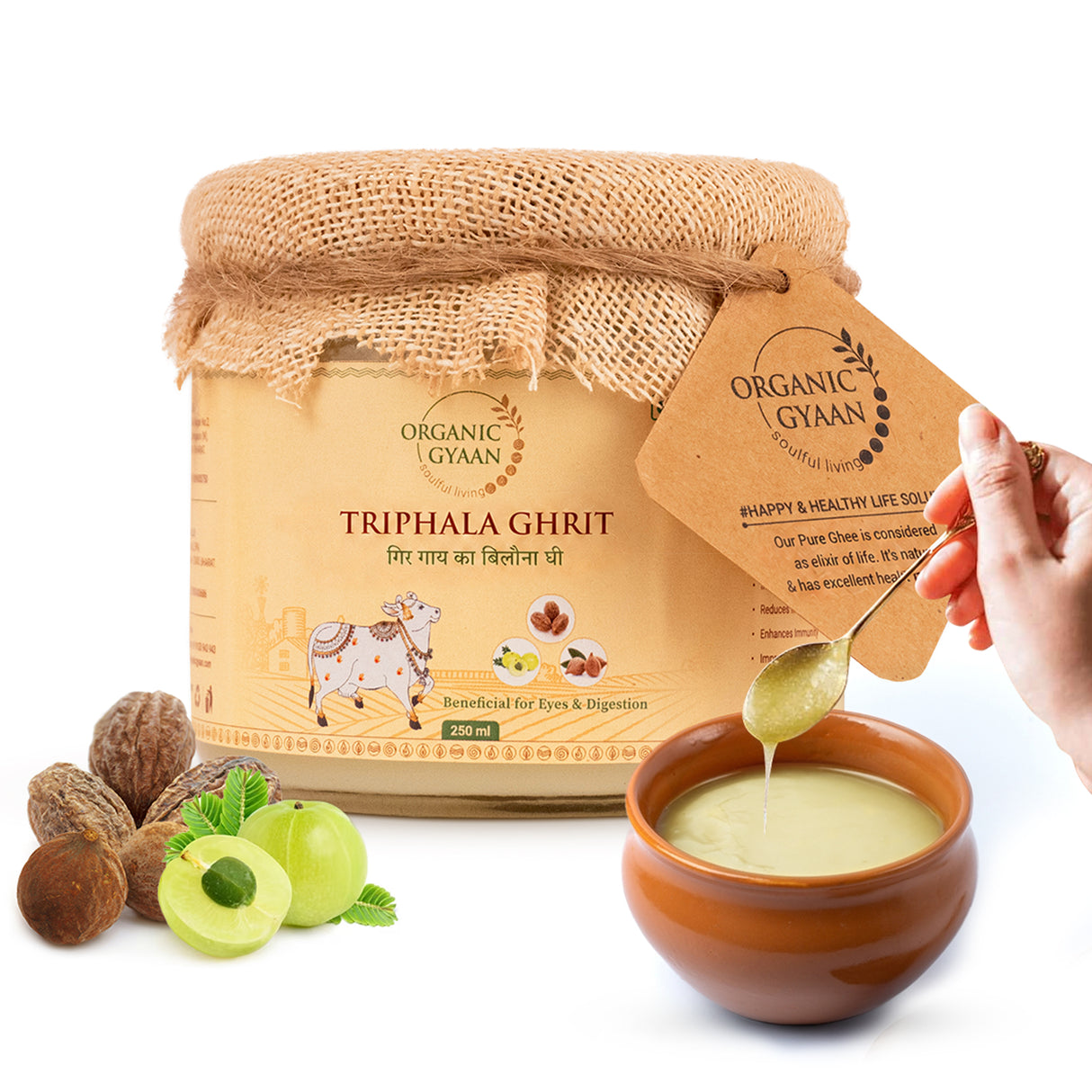 Triphala Ghrita | Desi Gir Cow Ghee