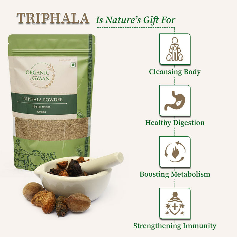 Triphala powder health benefits