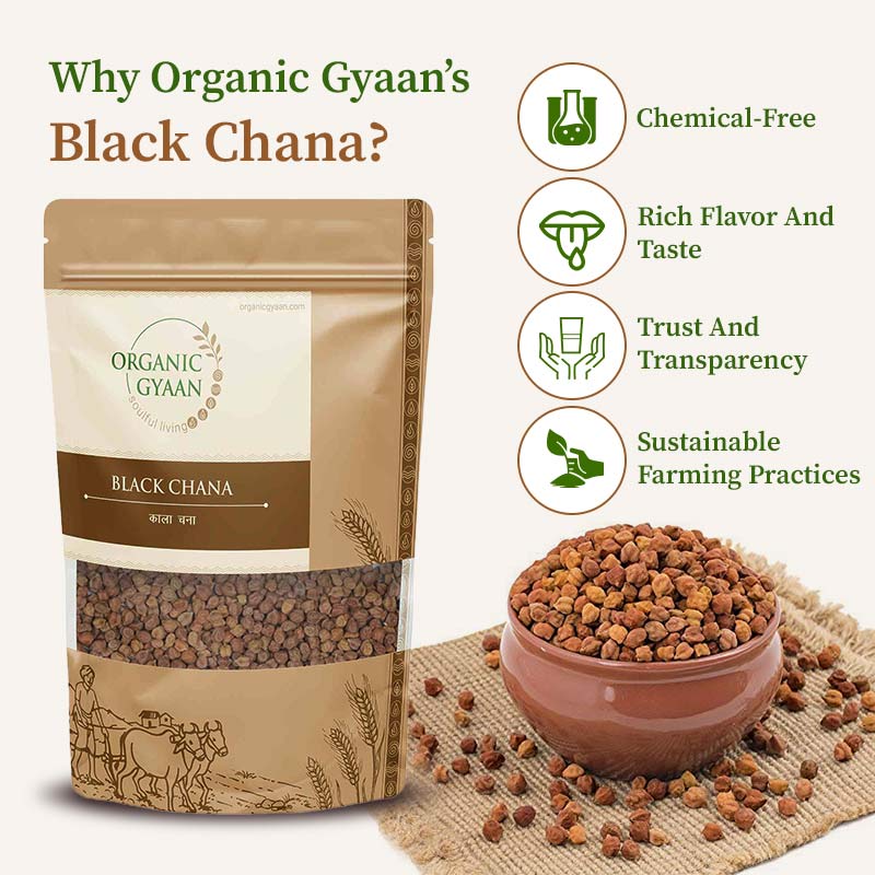 Black chana by organic gyaan