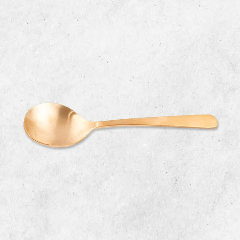 Bronze serving spoon matt finish