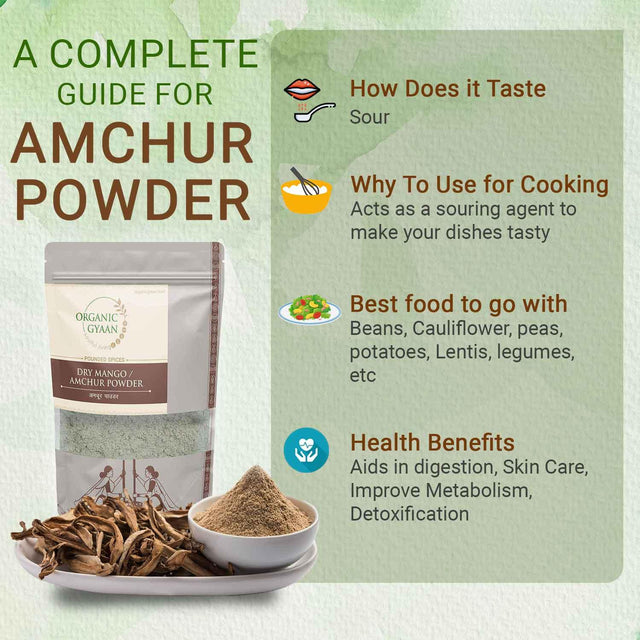 Aamchur Powder | Dry Mango Powder - Organic Gyaan