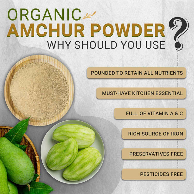 Aamchur Powder | Dry Mango Powder - Organic Gyaan