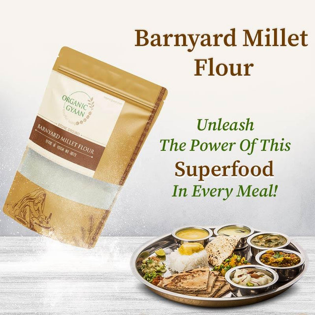 Barnyard Millet Flour / Activated Flour - Organic Gyaan