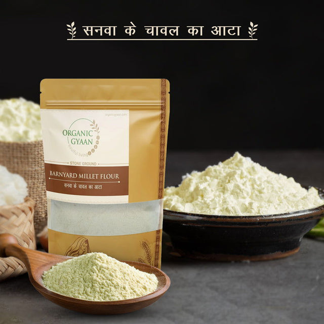Barnyard Millet Flour / Activated Flour - Organic Gyaan