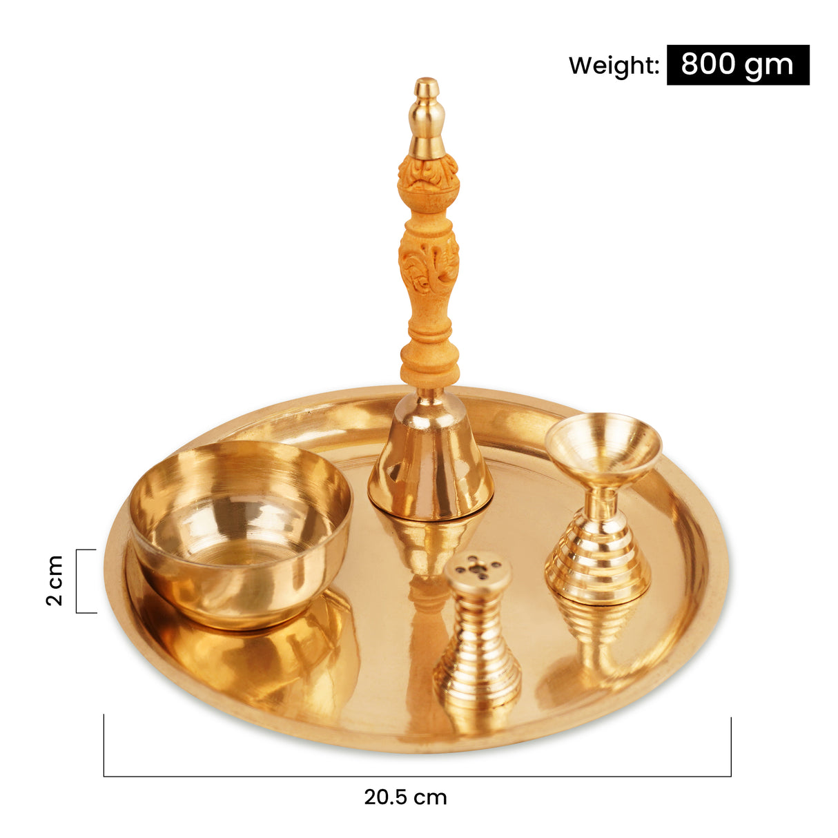 Bronze Pooja Thali