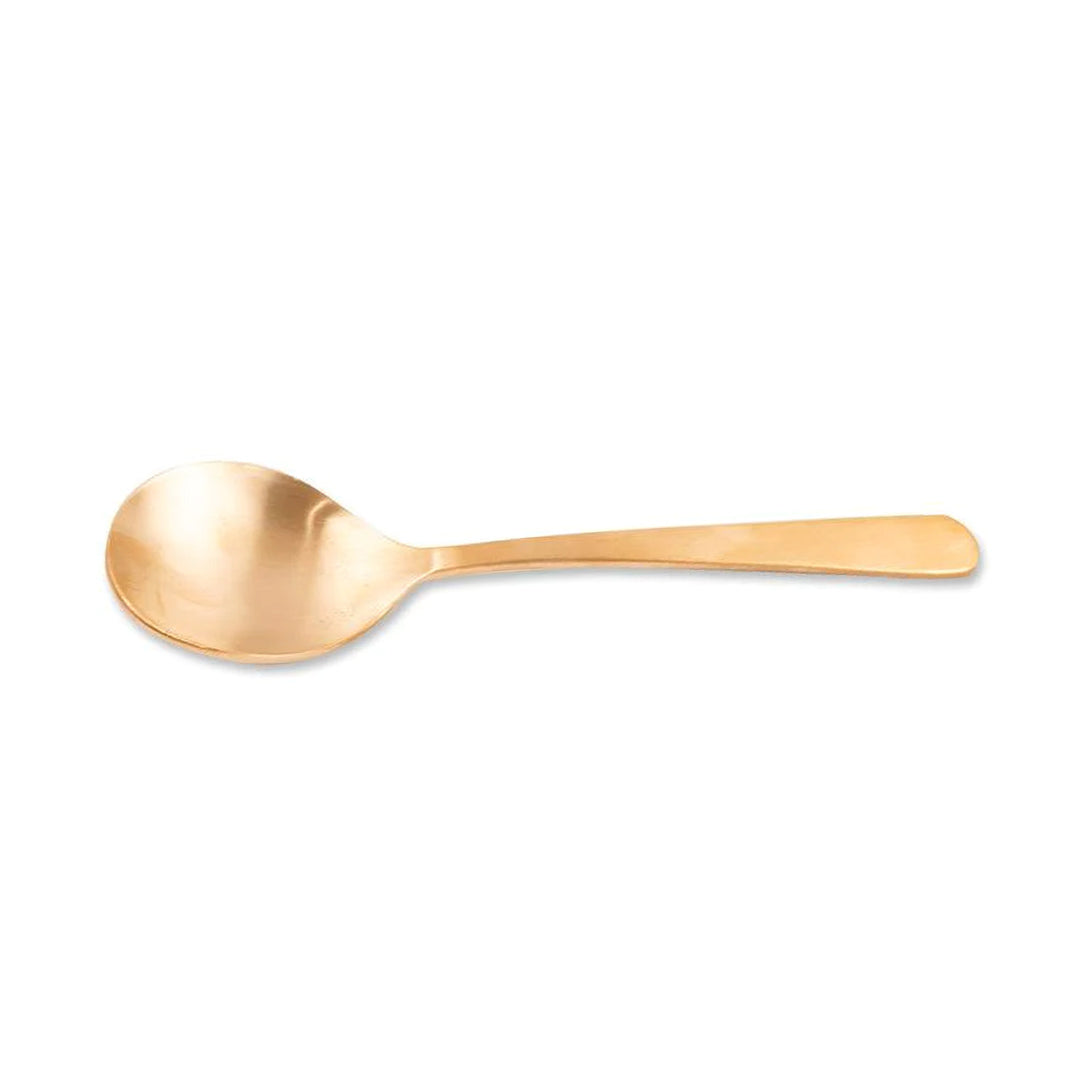 Buy Matte Finish Bronze Spoon Now | Organic Gyaan