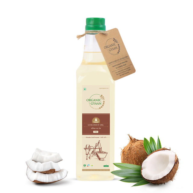 Coconut Oil - Wooden Cold Pressed