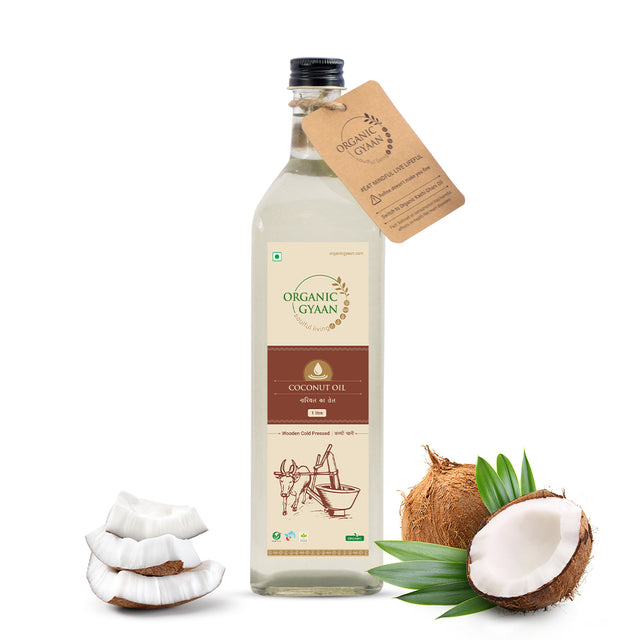 Coconut Oil - Wooden Cold Pressed